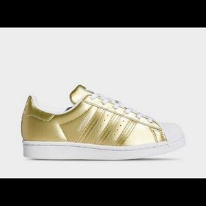 Adidas Originals Superstar Metallic Sneakers NWT